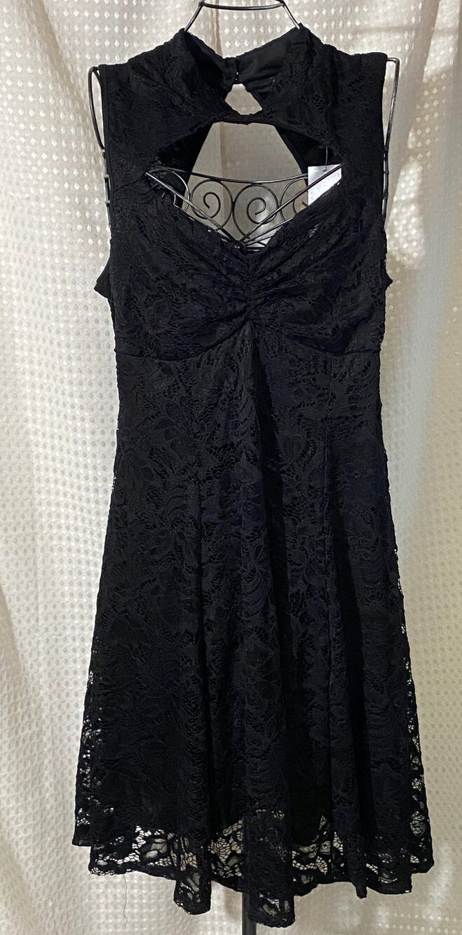 NWT Hot Topic Midnight Hour Lace Sleeveless Dress Size XL